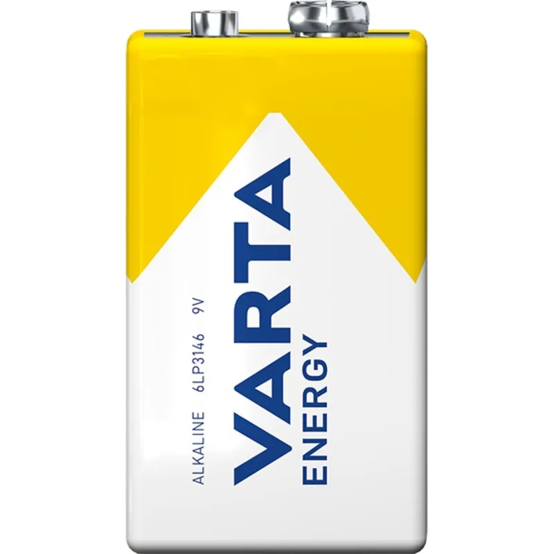 Varta 4122229411 Energy 9V (6RL61) alkáli elem 1db/bliszter Varta 4122229411 Energy 9V (6RL61) alkáli elem 1db/bliszter