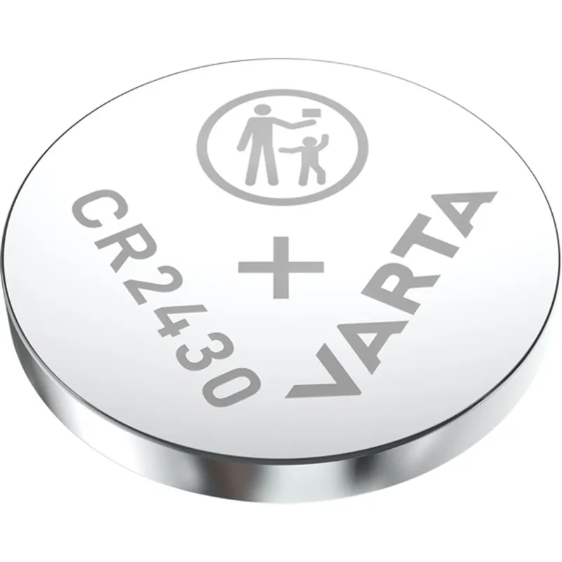 CR2430 lítium gombelem, 3 V, 280 mA, 2 db, Varta BR2430, DL2430, ECR2430, KCR2430, KL2430, KECR2430, LM2430 CR2430 lítium gombelem, 3 V, 280 mA, 2 db, Varta BR2430, DL2430, ECR2430, KCR2430, KL2430, KECR2430, LM2430