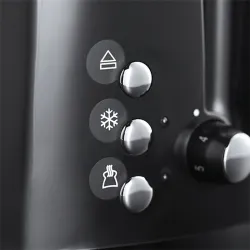 Russell Hobbs 22601-56 Textures Plusz fekete 2 szeletes kenyérpirító