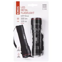 Emos fókuszálható LED zseblámpa 330lm (P3114)