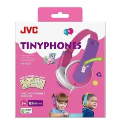 JVC HA-KD7-P gyermek fejhallgató rózsaszín-lila (limitált hangerő)