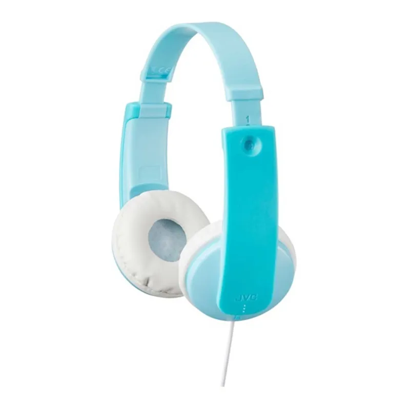 JVC HA-KD7-Z vezetékes zöldeskék gyermek fejhallgató JVC HA-KD7-Z vezetékes zöldeskék gyermek fejhallgató