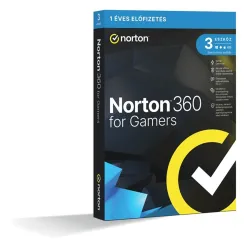SW Norton 360 Gamer - 21418946 - 50GB HU 1 felhasználó, 3 eszköz/1 év, dobozos