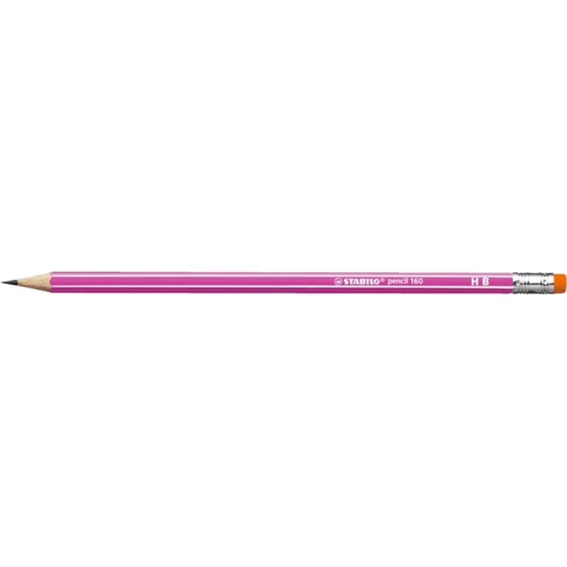 Stabilo 160 HB radíros pink grafitceruza Stabilo 160 HB radíros pink grafitceruza