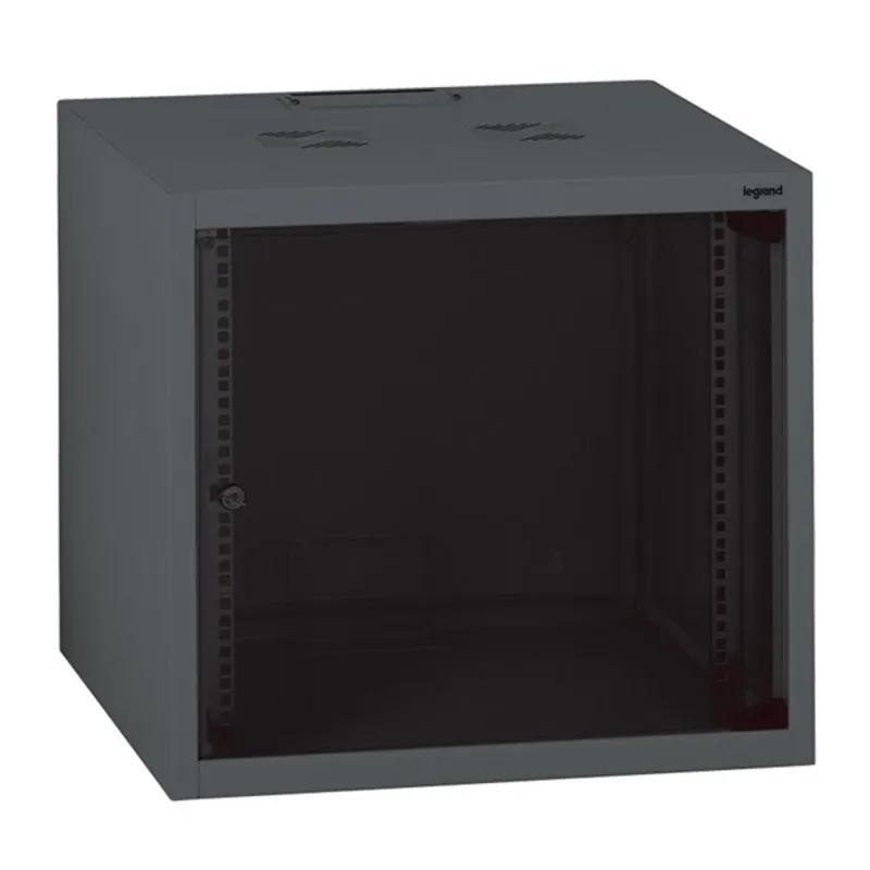 Legrand 19" 9U Falra szerelhető Rackszekrény Grey Legrand 19" 9U Falra szerelhető Rackszekrény Grey