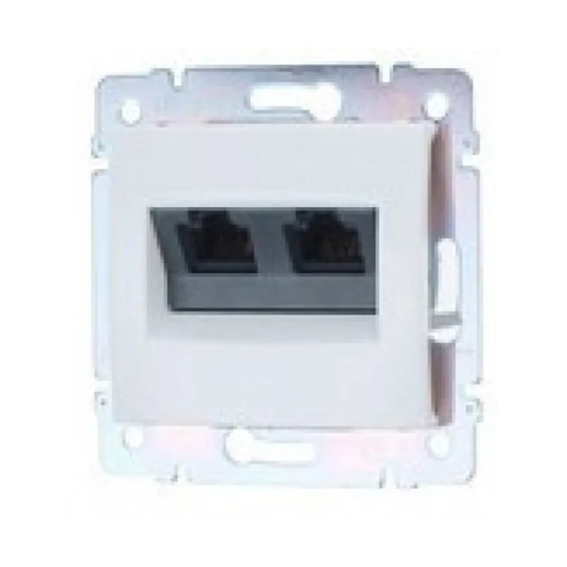 Legrand Valena fehér 2xRJ45 LCS2 Cat5e UTP aljzat (774239) Legrand Valena fehér 2xRJ45 LCS2 Cat5e UTP aljzat (774239)