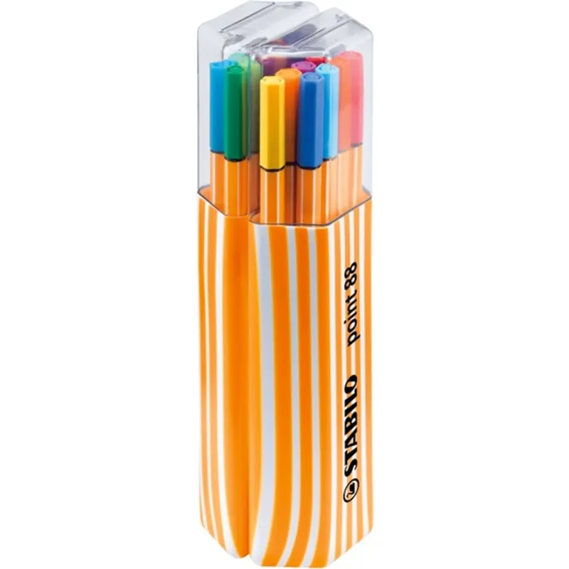 Stabilo Point 88 Twin Pack 20db-os vegyes színű tűfilc készlet Stabilo Point 88 Twin Pack 20db-os vegyes színű tűfilc készlet