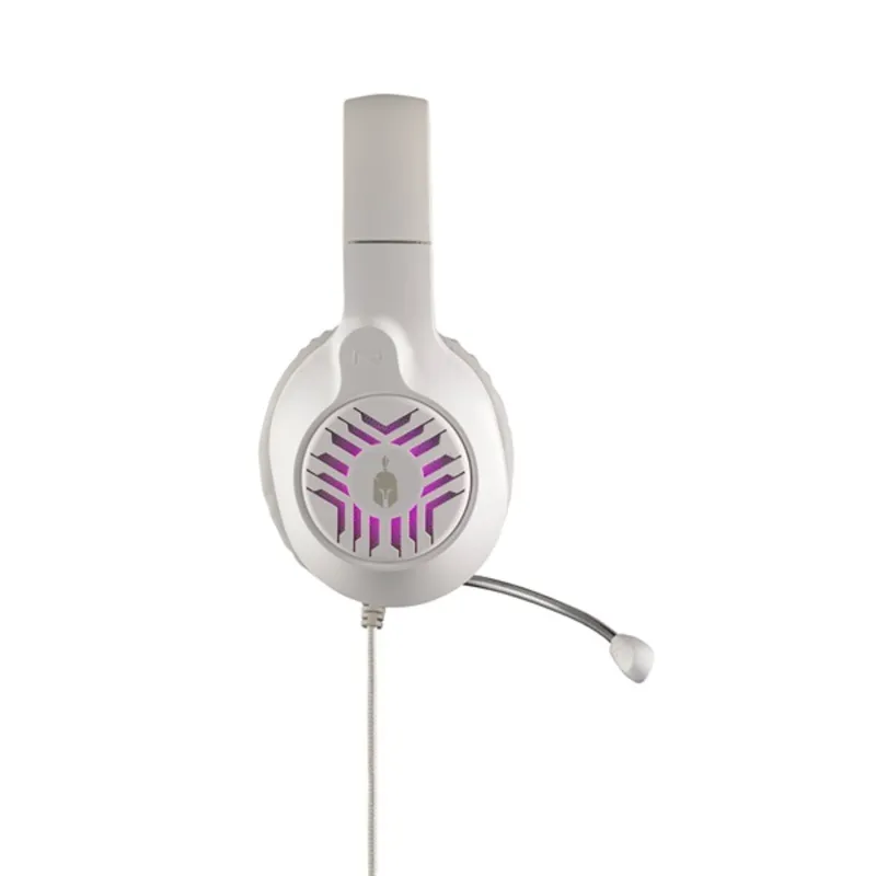 Spartan Gear 2807583 Medusa Wired fehér-szürke headset Spartan Gear 2807583 Medusa Wired fehér-szürke headset