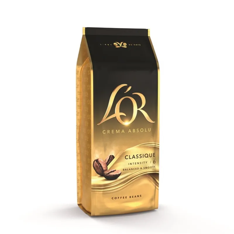 Douwe Egberts L`OR Crema Absolu Classique 1000 g szemes kávé Douwe Egberts L`OR Crema Absolu Classique 1000 g szemes kávé