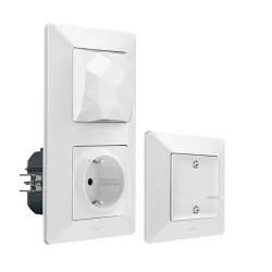 LEGRAND Intelligens kezdő csomag - Központi egység intelligens csatlakozóaljzattal +főkapcsoló Valena Life Netatmo fehér