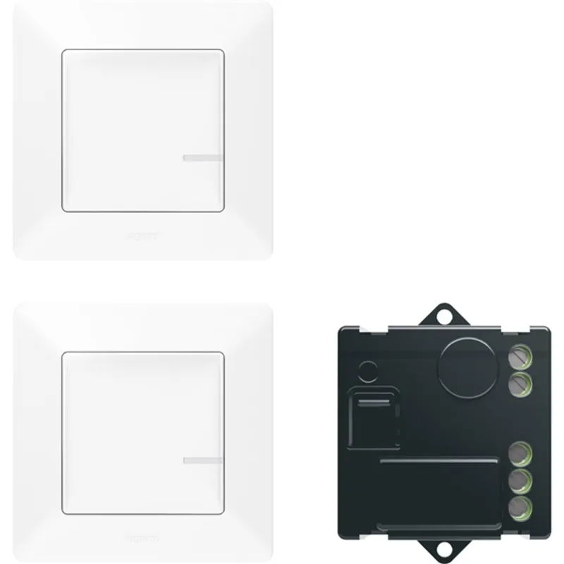 Valena Life NETATMO párosító szett - 1db vezérelhető mikromodul (064888) + 2db vezeték nélküli kapcsoló (752185) Valena Life NETATMO párosító szett - 1db vezérelhető mikromodul (064888) + 2db vezeték nélküli kapcsoló (752185)