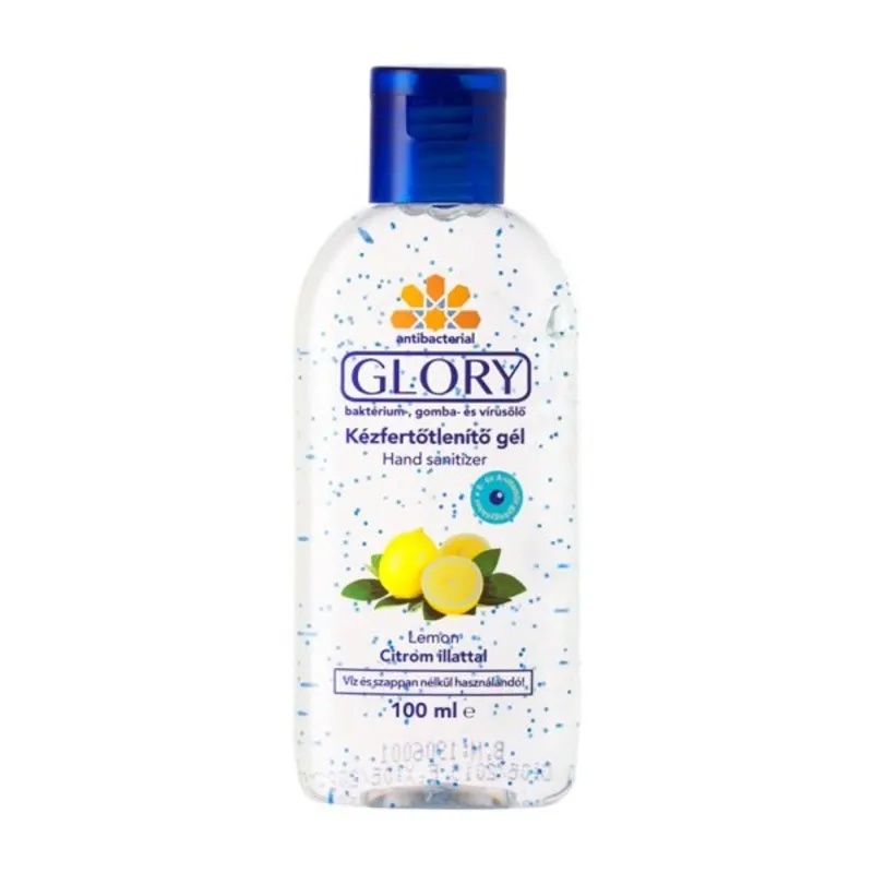 Glory/HC gél Citrom 100 ml kézfertőtlenítő Glory/HC gél Citrom 100 ml kézfertőtlenítő
