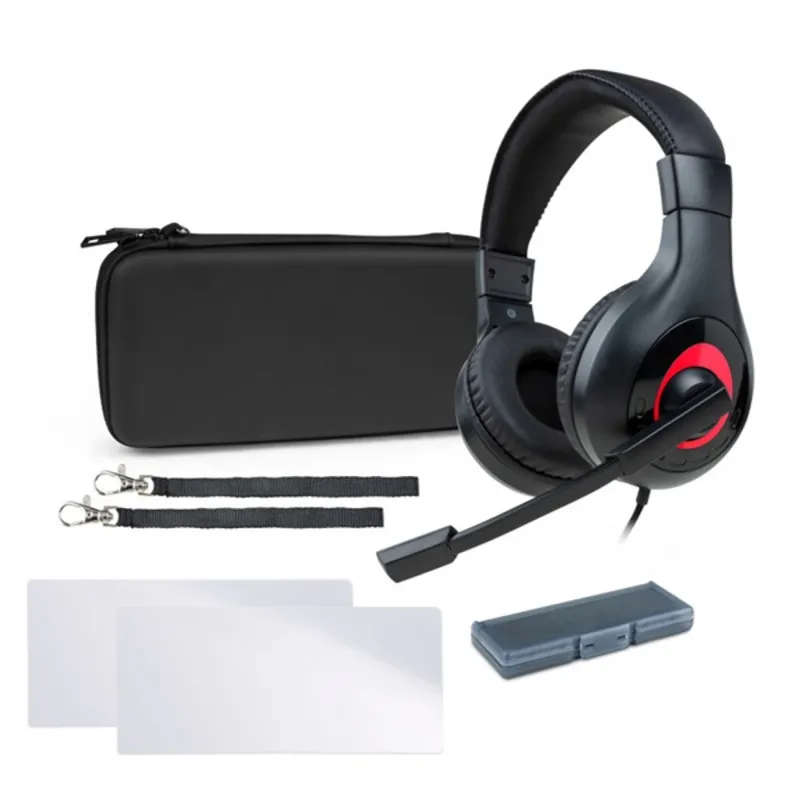BigBen 2807405 Essential Pack Nintendo Switch fekete headset csomag BigBen 2807405 Essential Pack Nintendo Switch fekete headset csomag