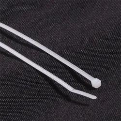 Iris Electric 100 db natúr 250x7,6mm kábelkötegelő, gyorskötöző, kötegelő