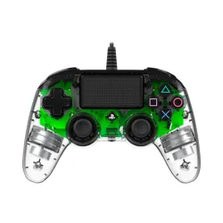 Nacon 2804956 Compact PS4 átlátszó-halványzöld vezetékes kontroller