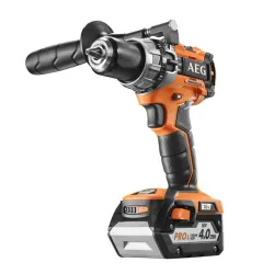 AEG 18 V szénkefe nélk. ütvefúró-csavarozó, 2x4,0 Ah Pro Li-Ion akku., töltő, koffer - BSB18C2BLLI-402C