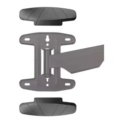 Stell SHO 3620 23"-70" VESA 400x400 gáz rugós dönthető, forgatható TV fali konzol