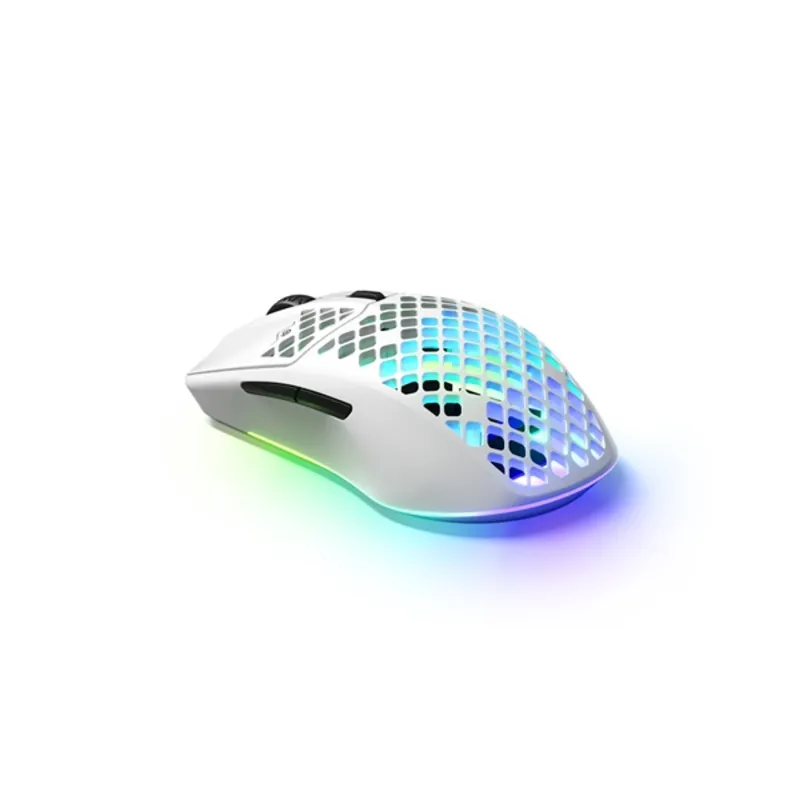 SteelSeries Aerox 3 (2022) Snow wireless fehér optikai gamer egér SteelSeries Aerox 3 (2022) Snow wireless fehér optikai gamer egér