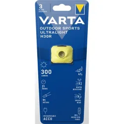 Varta Outdoor Sports Ultralight H30R LED fejlámpa
