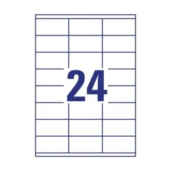 Avery 3422 70×35mm univerzális 2400db-os etikett