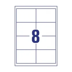 Avery 3660 QP 97×67,7mm univerzális 800db-os etikett