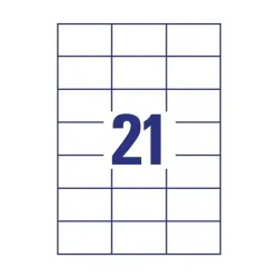 Avery 3652 70x42,3mm univerzális 2100db-os etikett
