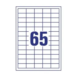 Avery 3666 QP 38×21,2mm univerzális 6500db-os etikett