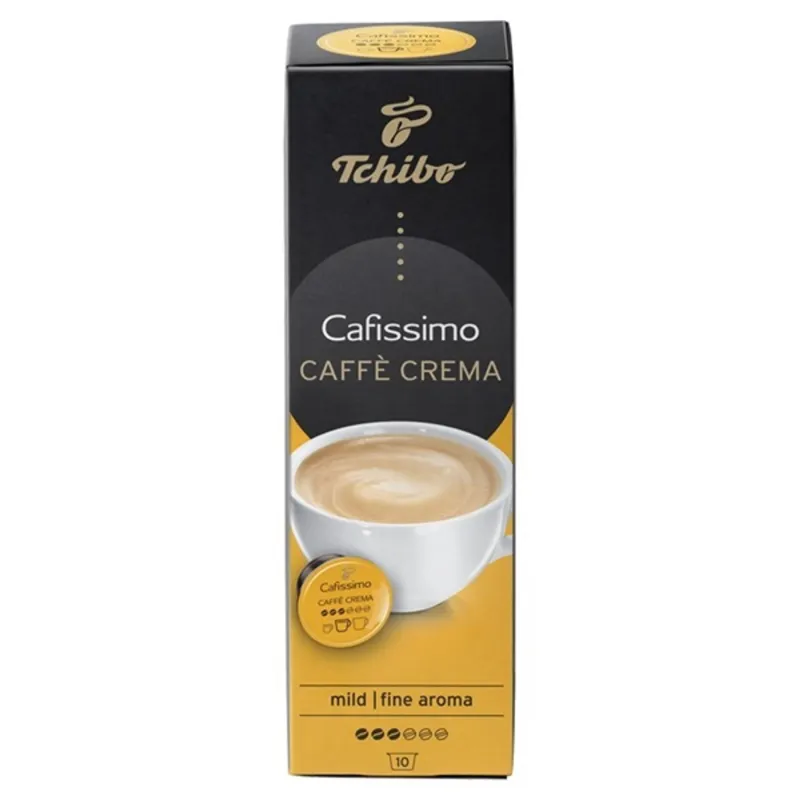 Tchibo Cafissimo Caffé Crema Fine Aroma 10 db kávékapszula Tchibo Cafissimo Caffé Crema Fine Aroma 10 db kávékapszula