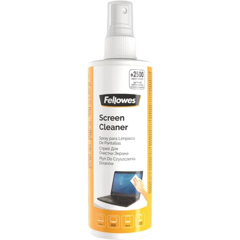 Fellowes 250ml pumpás képernyőtisztító folyadék Fellowes 250ml pumpás képernyőtisztító folyadék
