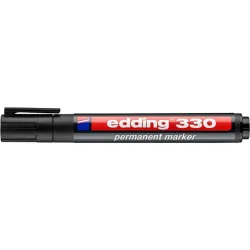 Permanent marker 1-5mm, vágott Edding 330 fekete