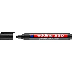 Permanent marker 1-5mm, vágott Edding 330 fekete
