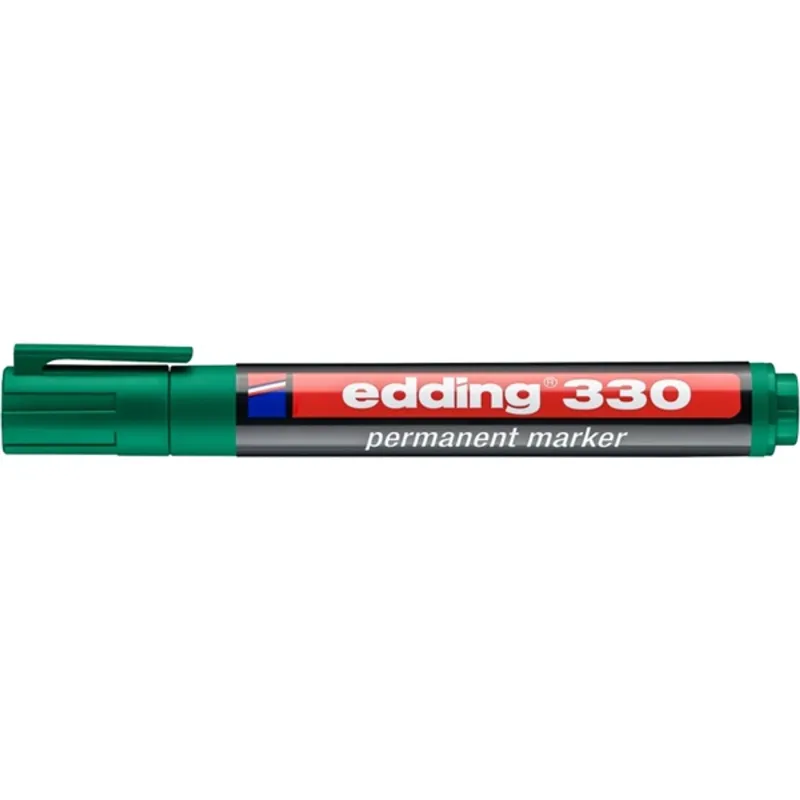 Edding 330 1-5mm Permanent zöld marker Edding 330 1-5mm Permanent zöld marker