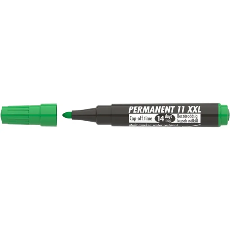 ICO Permanent 11 XXL zöld marker ICO Permanent 11 XXL zöld marker