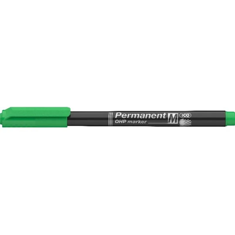ICO OHP M 1-1,5mm zöld permanent marker ICO OHP M 1-1,5mm zöld permanent marker