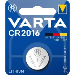 Varta CR2016 lítium gombelem 1db/bliszter (6016112401)