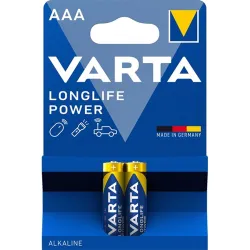 Varta 4903121412 Longlife Power AAA (LR03) alkáli mikro ceruza elem 2db/bliszter