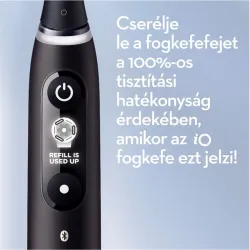 Oral-B iO Series 6 fekete elektromos fogkefe