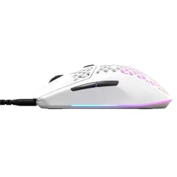 STEELSERIES Aerox 3 fehér gamer egér