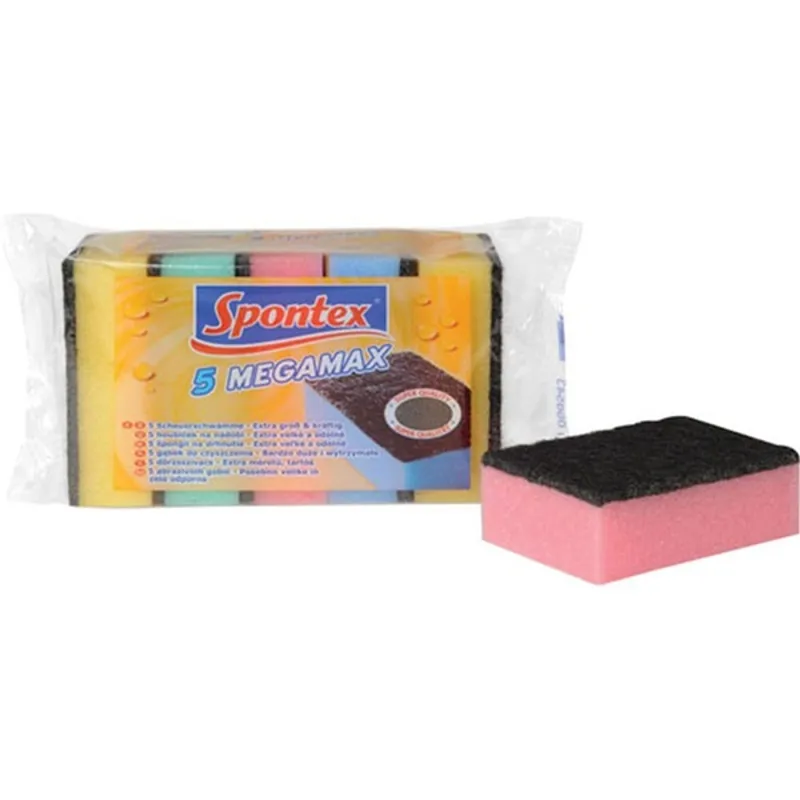 Spontex mosogatószivacs Megamax 5db/csg Spontex mosogatószivacs Megamax 5db/csg