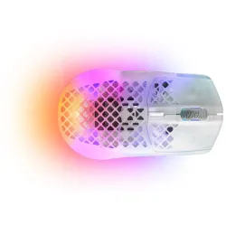 Egér SteelSeries Aerox 3 Ghost vezeték nélküli gamer