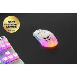 Egér SteelSeries Aerox 3 Ghost vezeték nélküli gamer