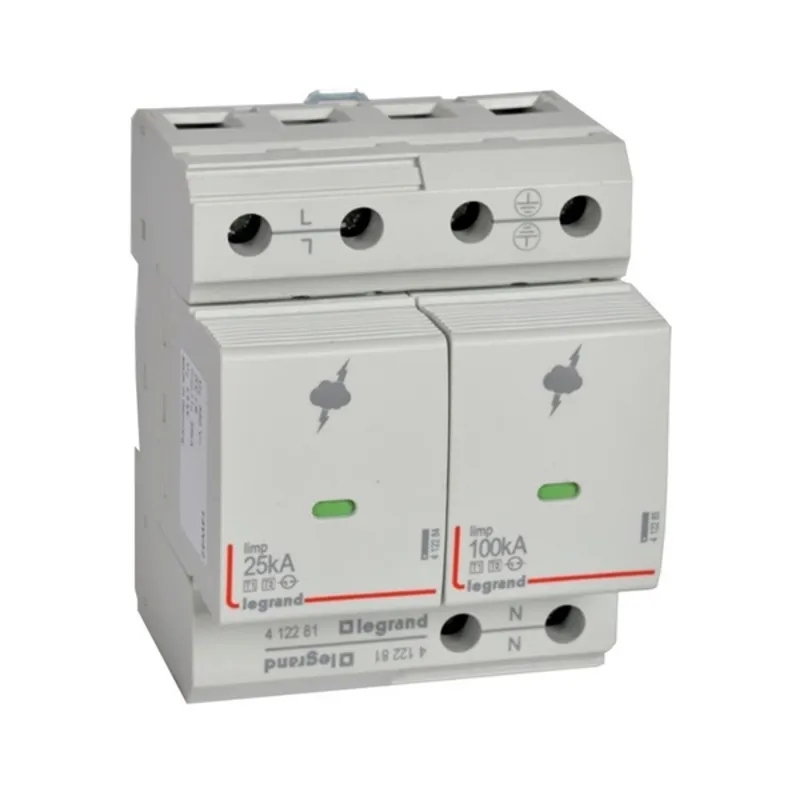 Legrand T1 25KA 1P+N +SD túlfeszültség-levezető Legrand T1 25KA 1P+N +SD túlfeszültség-levezető
