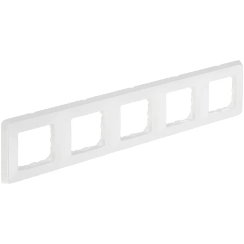 Legrand 773655 Cariva fehér 5-ös keret Legrand 773655 Cariva fehér 5-ös keret