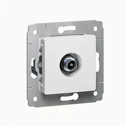 Legrand 773678 Cariva fehér TV csatlakozóaljzat végzáró 1,5dB