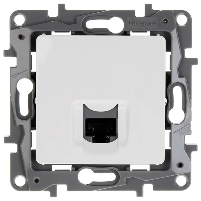 Legrand Niloé RJ45 Cat.6 UTP csatlakozóaljzat fehér Legrand Niloé RJ45 Cat.6 UTP csatlakozóaljzat fehér
