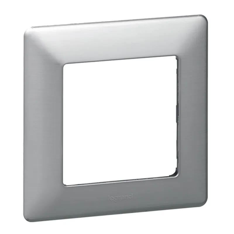Legrand 754151 Valena Life Inox dekor 1-es keret Legrand 754151 Valena Life Inox dekor 1-es keret