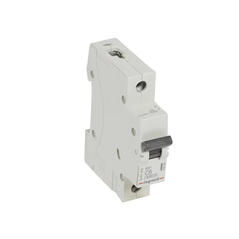 Legrand RX3 kismegszakító 1P C6 6000A BIC Legrand RX3 kismegszakító 1P C6 6000A BIC