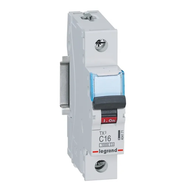 Legrand 404171 TX3 C16 10kA BIC 1 pólusú kismegszakító Legrand 404171 TX3 C16 10kA BIC 1 pólusú kismegszakító