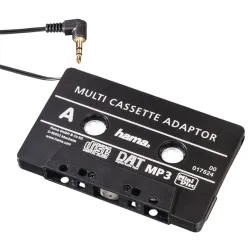 Hama Kazetta Adapter Autórádióhoz Black