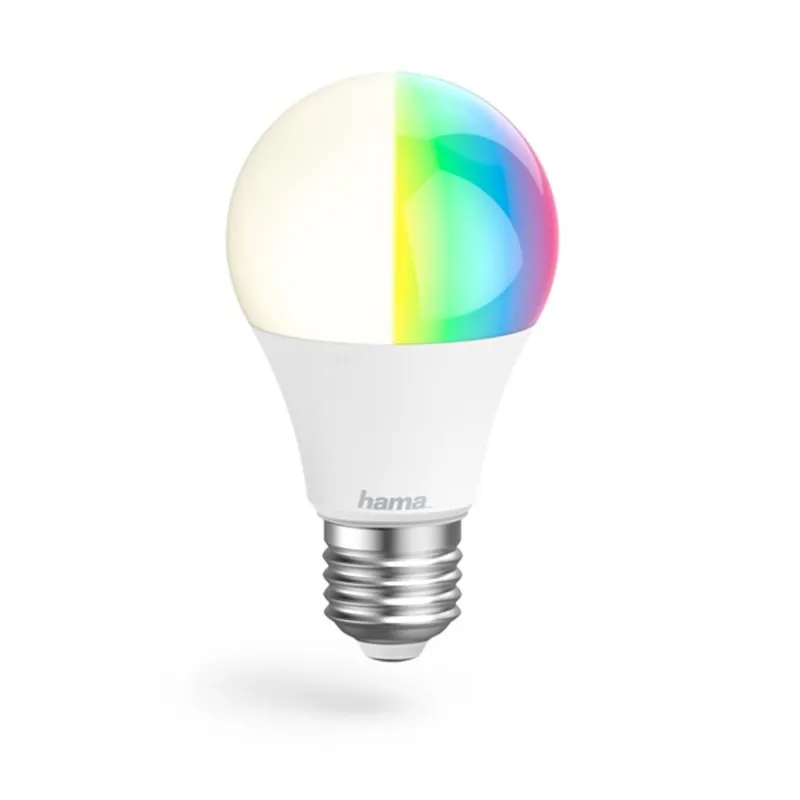 Hama 176597 E27 RGB+CCT 10W okos WIFI LED izzó Hama 176597 E27 RGB+CCT 10W okos WIFI LED izzó